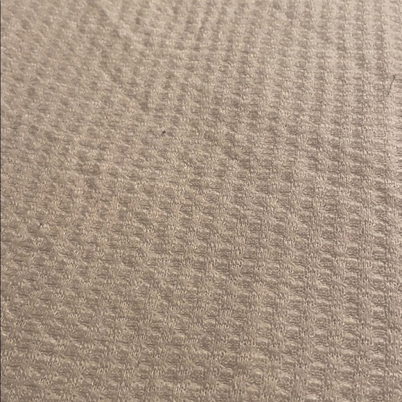 White Waffle Knit Blouse - Picture 2 of 3